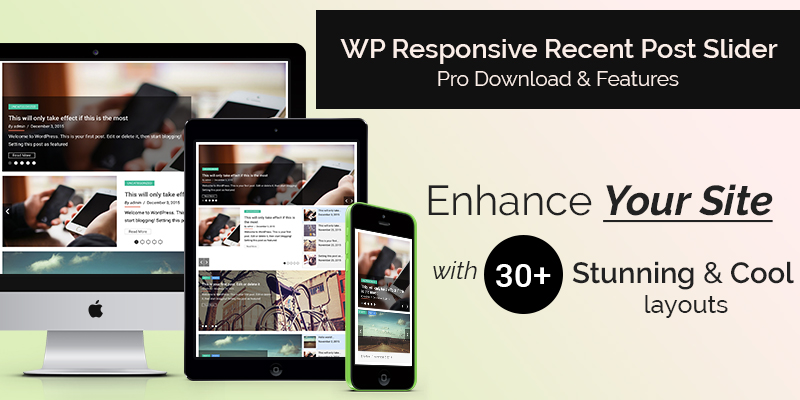 Ready with new updates for WP Responsive Recent Post Slider