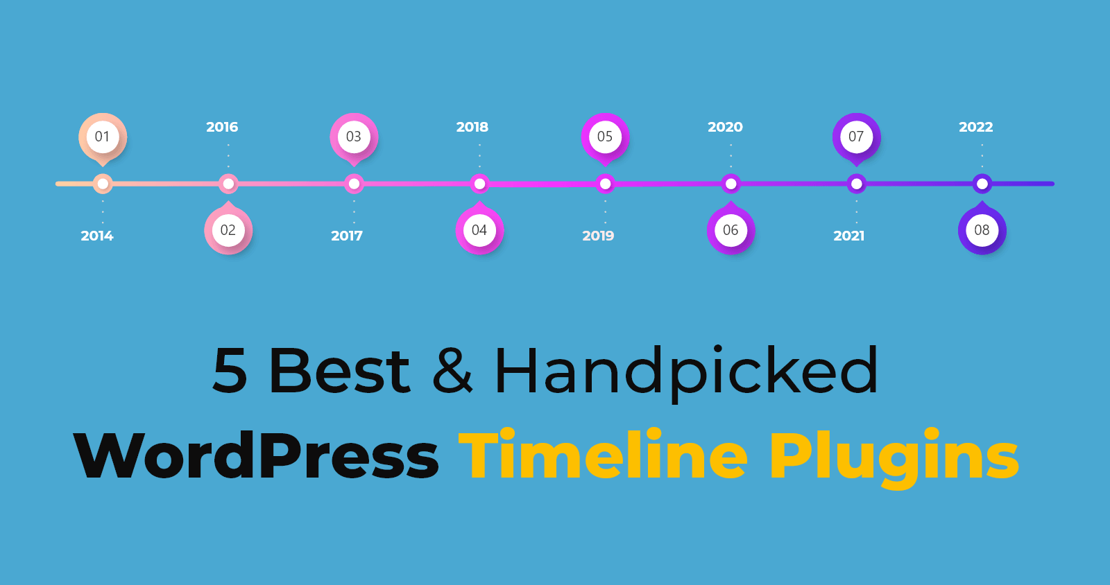 5 Best & Handpicked WordPress Timeline Plugins