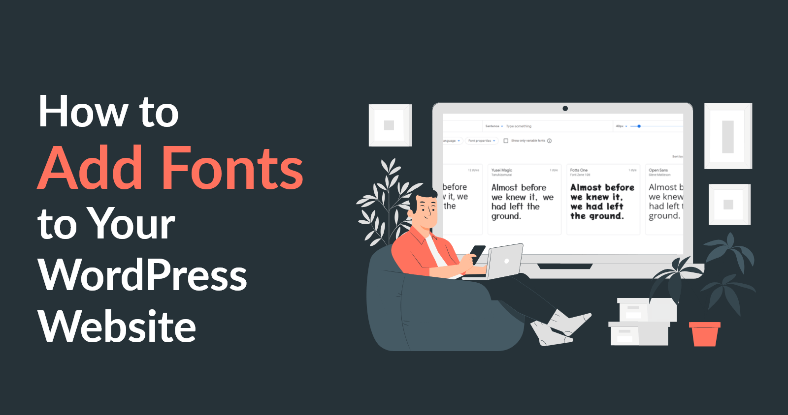 How to Add Fonts to Your WordPress Website