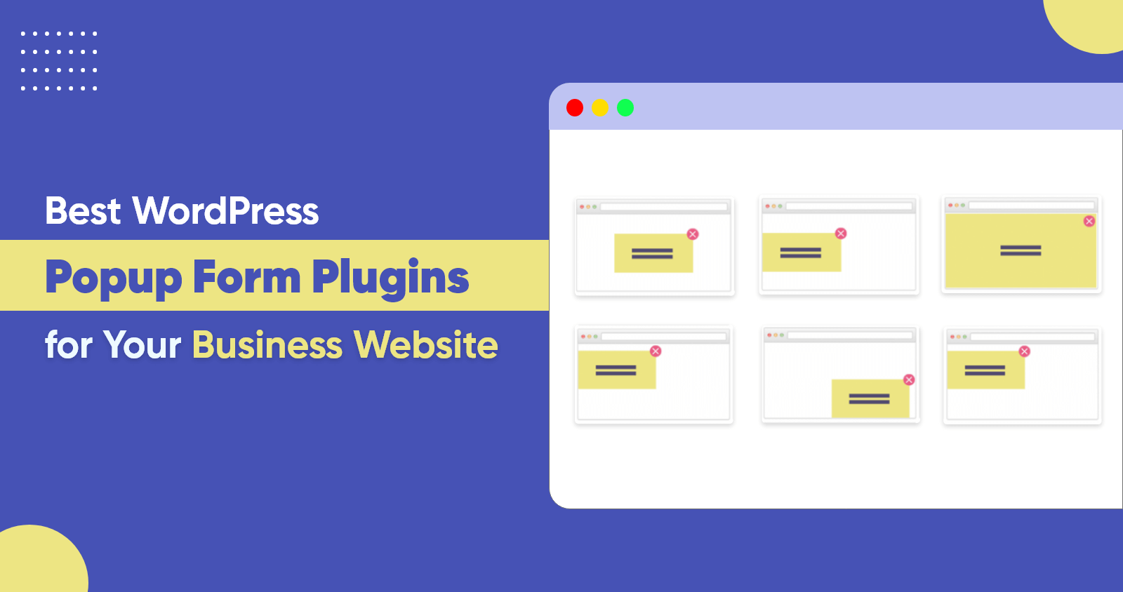 Best WordPress Popup Form Plugins