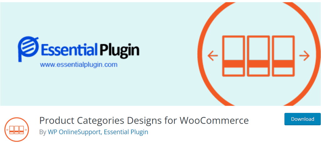 Product Categories Design for WooCommerce
