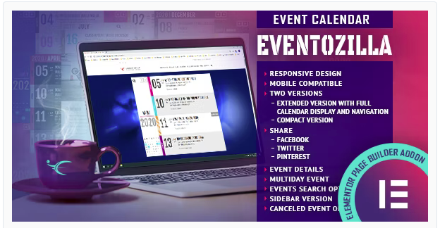 EventoZilla - Event Calendar