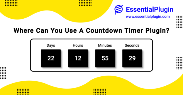Where Can You Use A Countdown Timer Plugin?